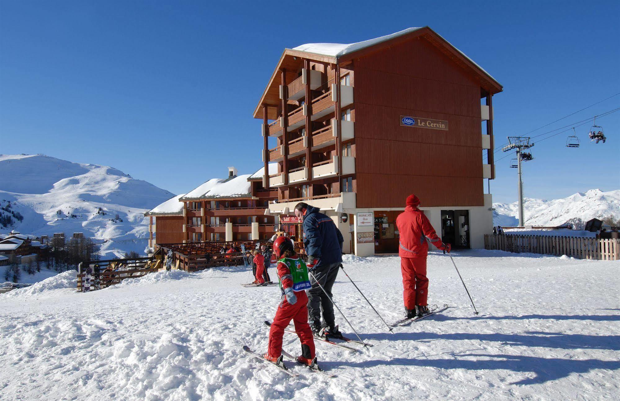 Residence Odalys Le Cervin La Plagne Exterior foto